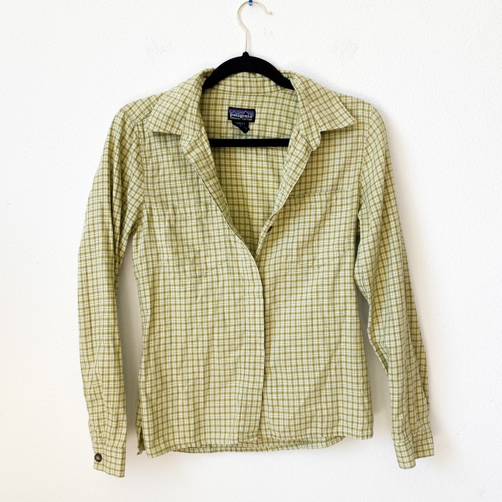 Patagonia women flannel shirt, Size Small